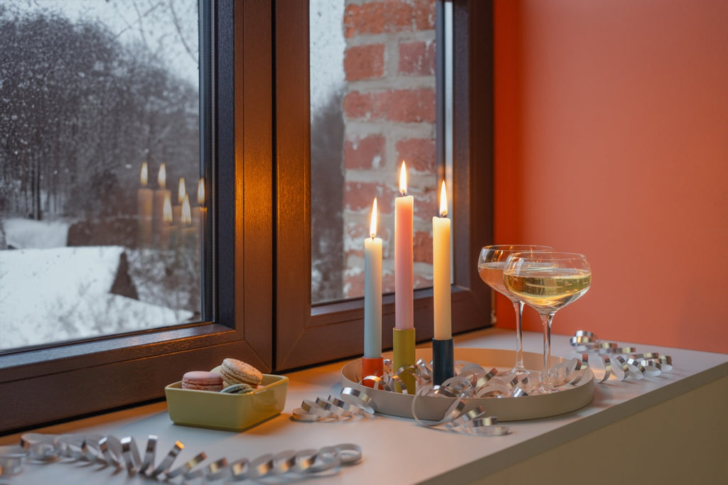 Magnetic candleholder 'Luna'