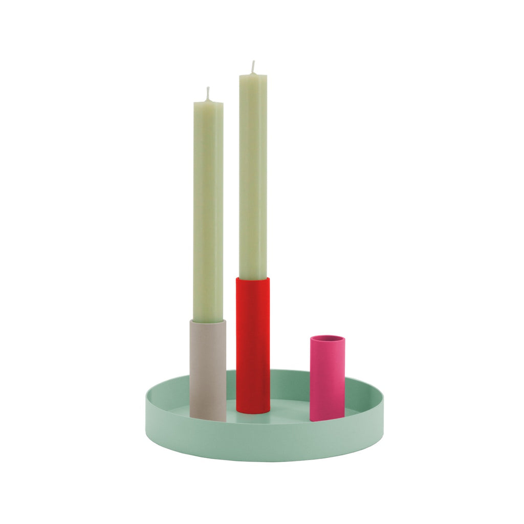 Magnetic candleholder 'Luna Mini' blue — Remember