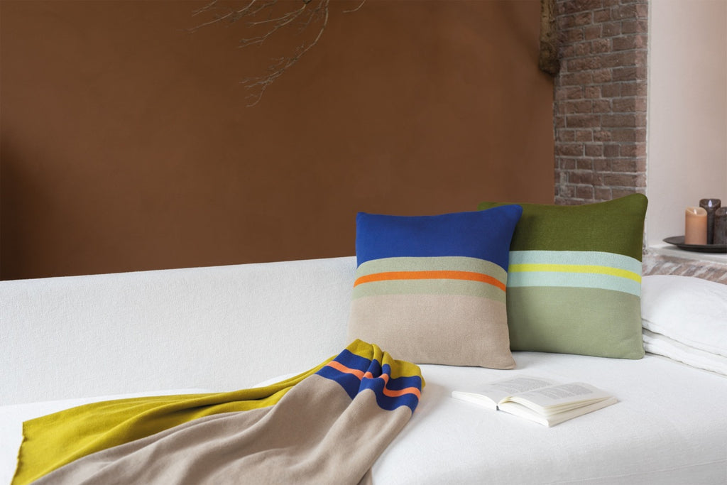 Knitted Cotton Blanket 'Ginger'