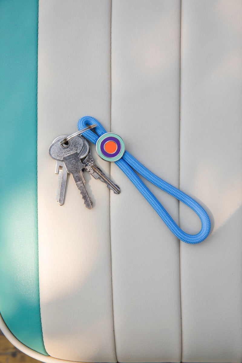 Keychain Ringo blue