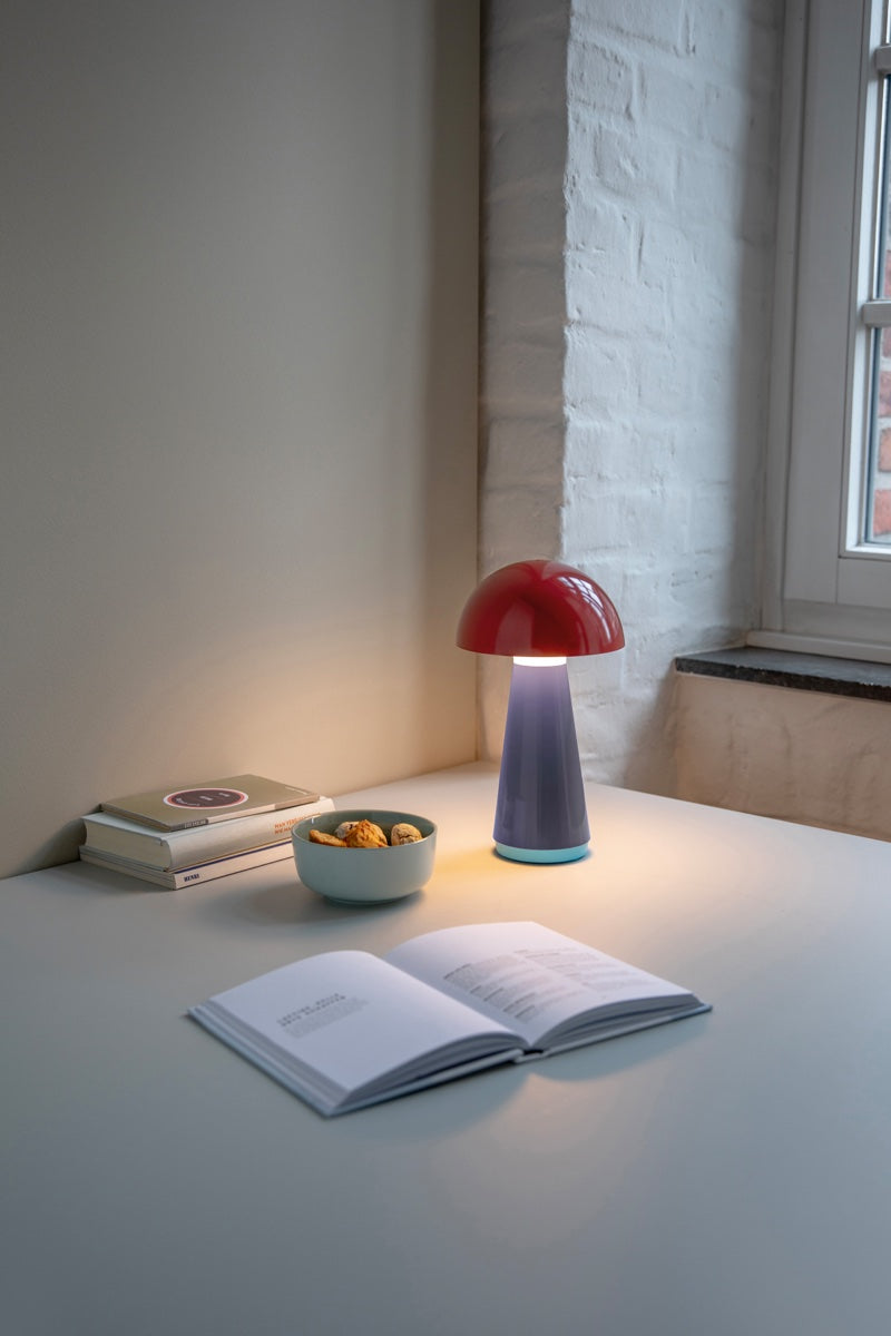 Table light 'Bob' red