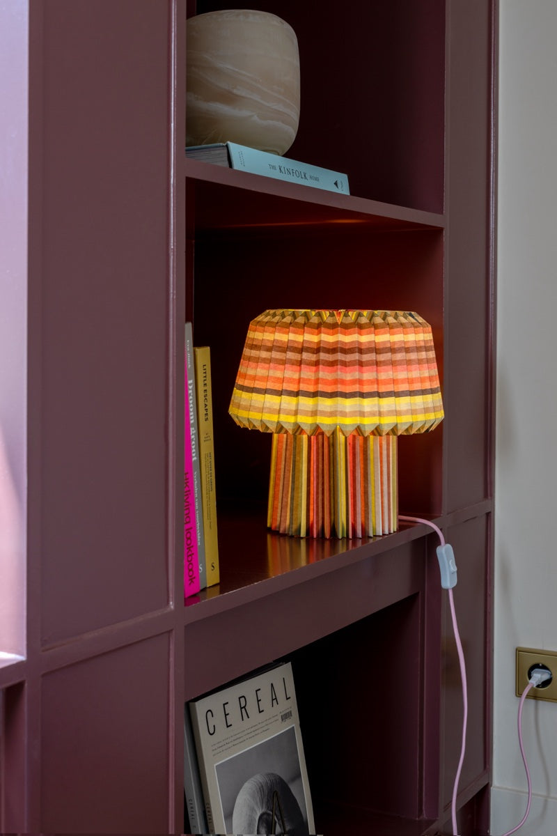 Paper lamp Anna 'loops'