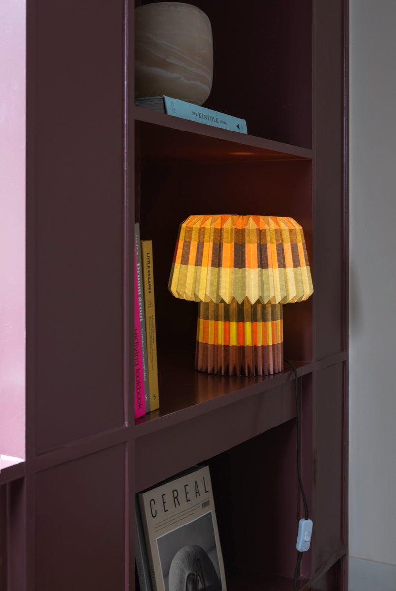 Paper lamp Anna 'blocks'