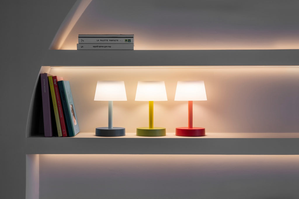 Table lamp Fritz 'coral'