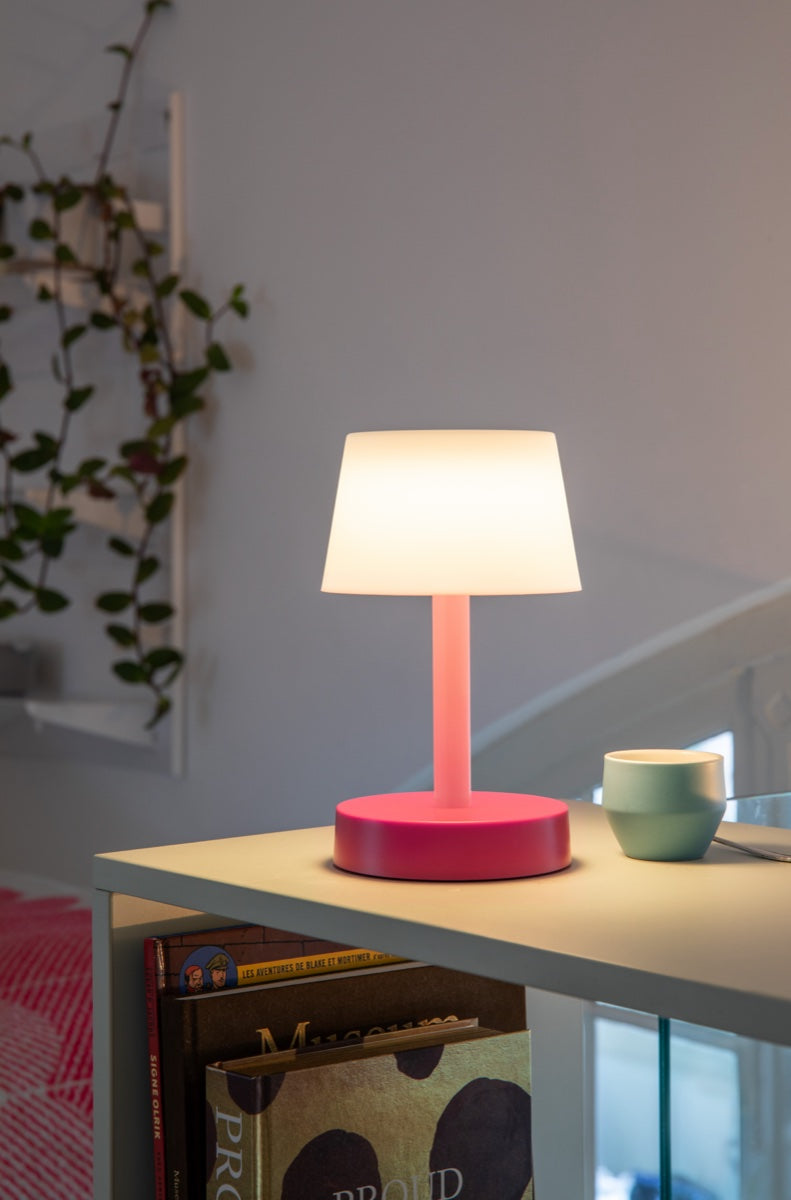 Table lamp Fritz 'coral'