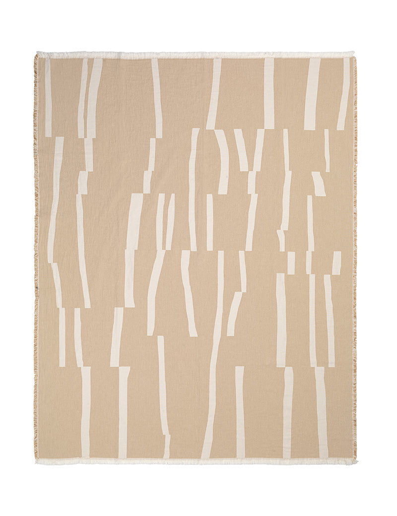 Lyme Grass throw Yellow