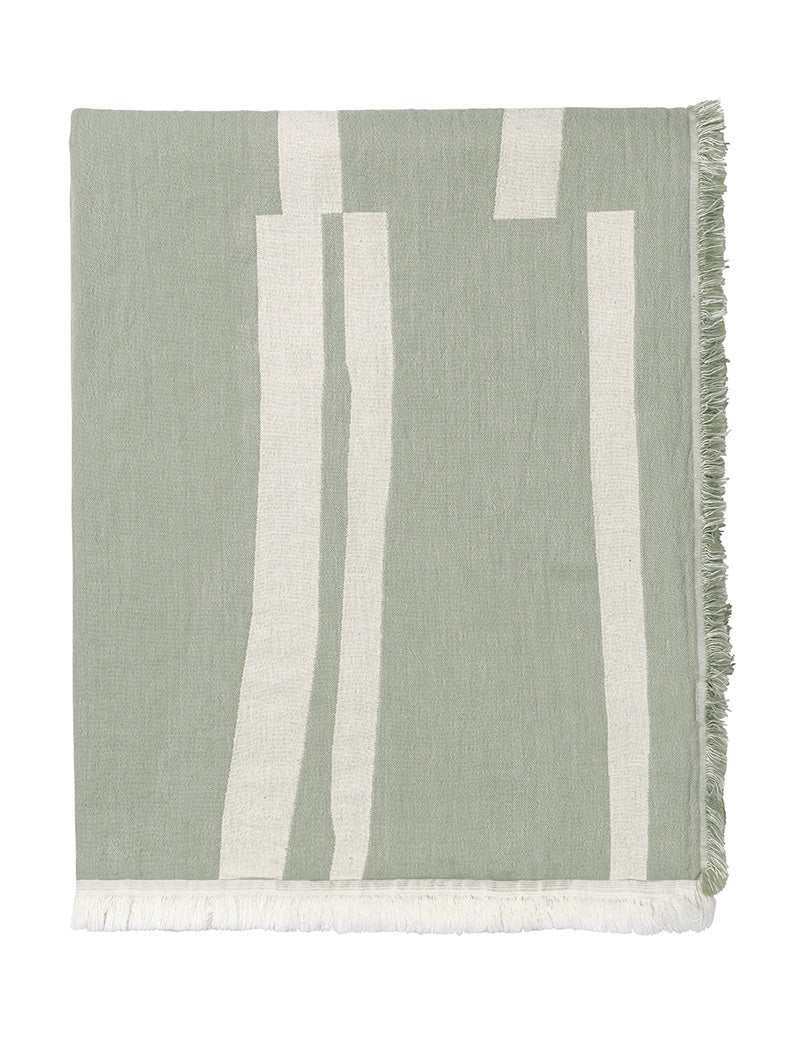 Lyme Grass throw Grey