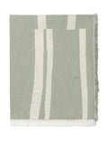 Lyme Grass throw Rusty red
