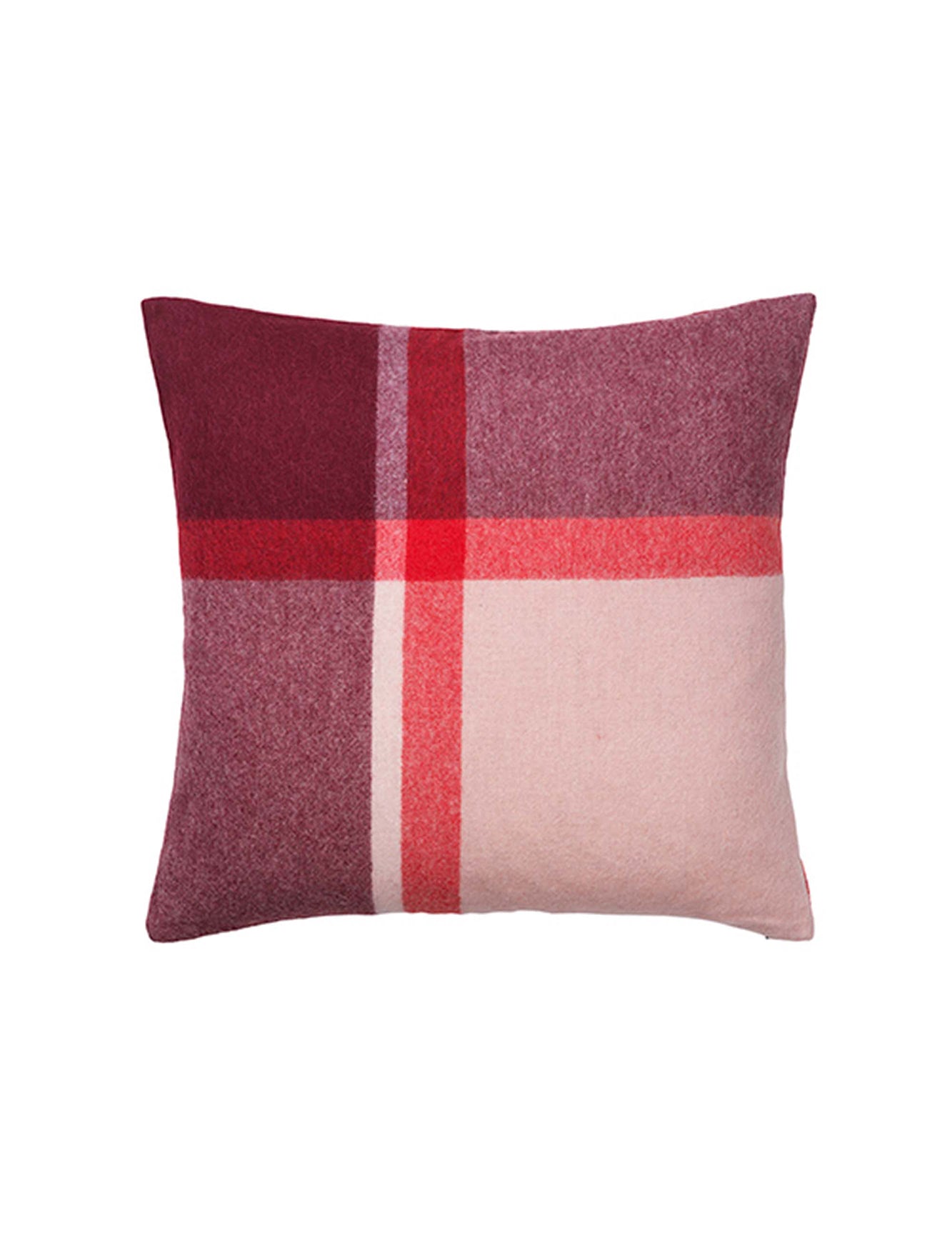 Manhattan cushion 40x60cm Terracotta/red magma