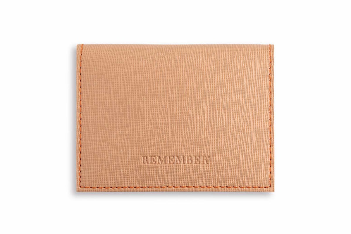 *SALE* Wallet 'Terracotta' — Remember