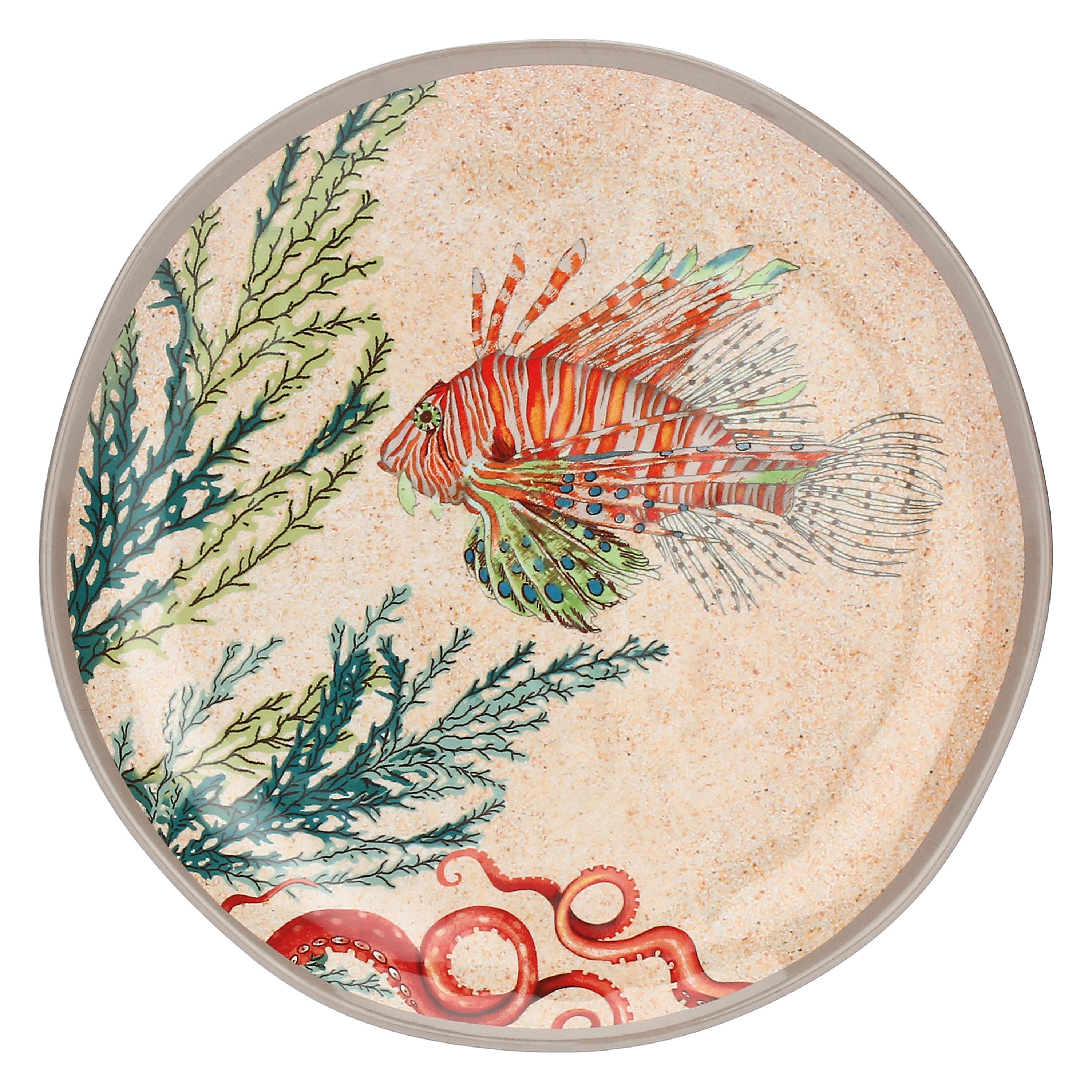 Sea Life Set 2 Piatti Frutta 21 Cm — Lenet