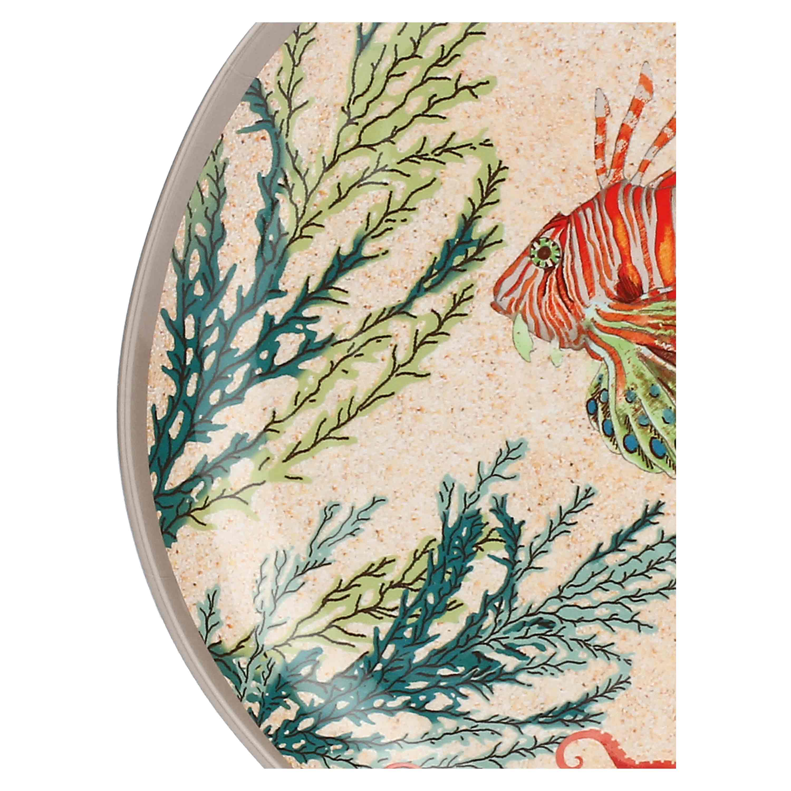 Sea Life Set 2 Piatti Frutta 21 Cm