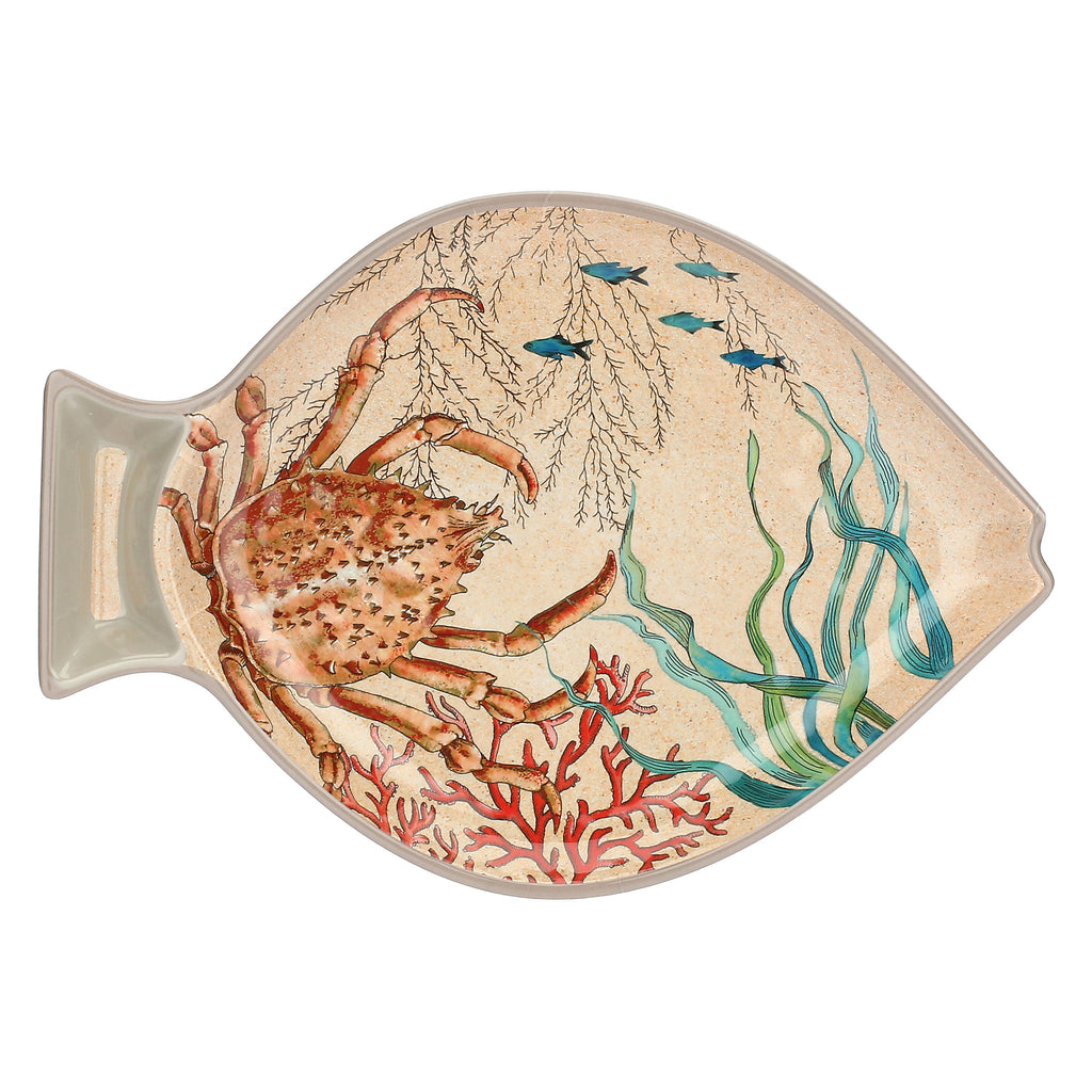 Sea Life Set 2 Piatti Pesce 33X23 Cm — Lenet