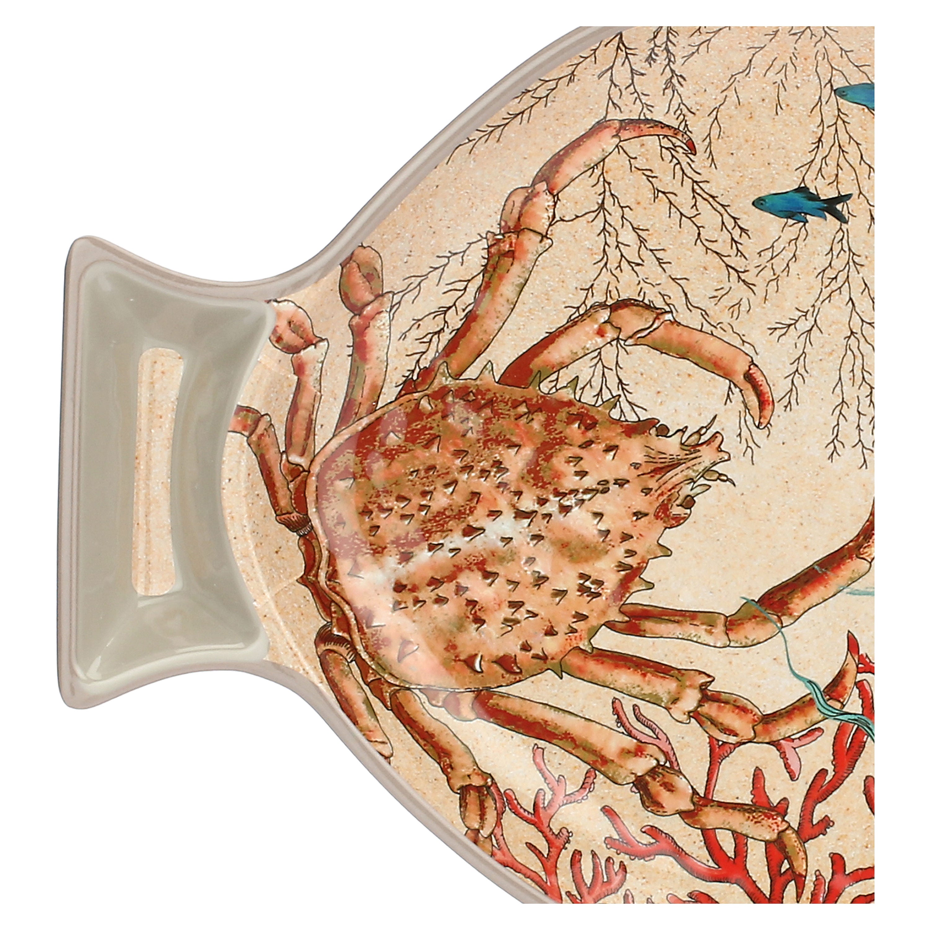 Sea Life Set 2 Piatti Pesce 33X23 Cm