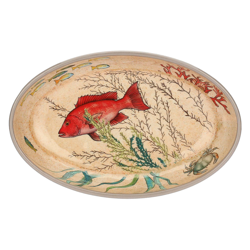 Sea Life Set 2 Fondi Ovali 24X15 Cm Gb — Lenet