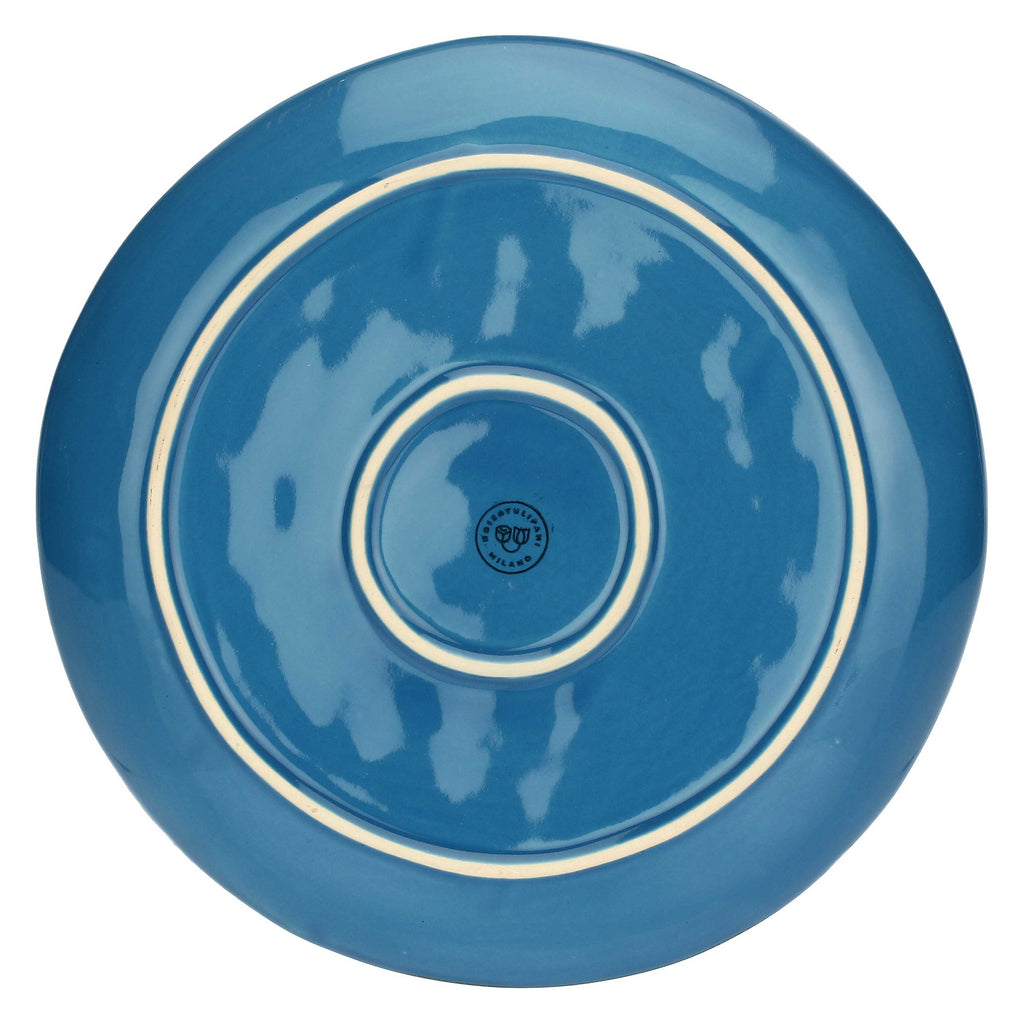 Concerto Blue Airplane Flat Plate 27 Cm