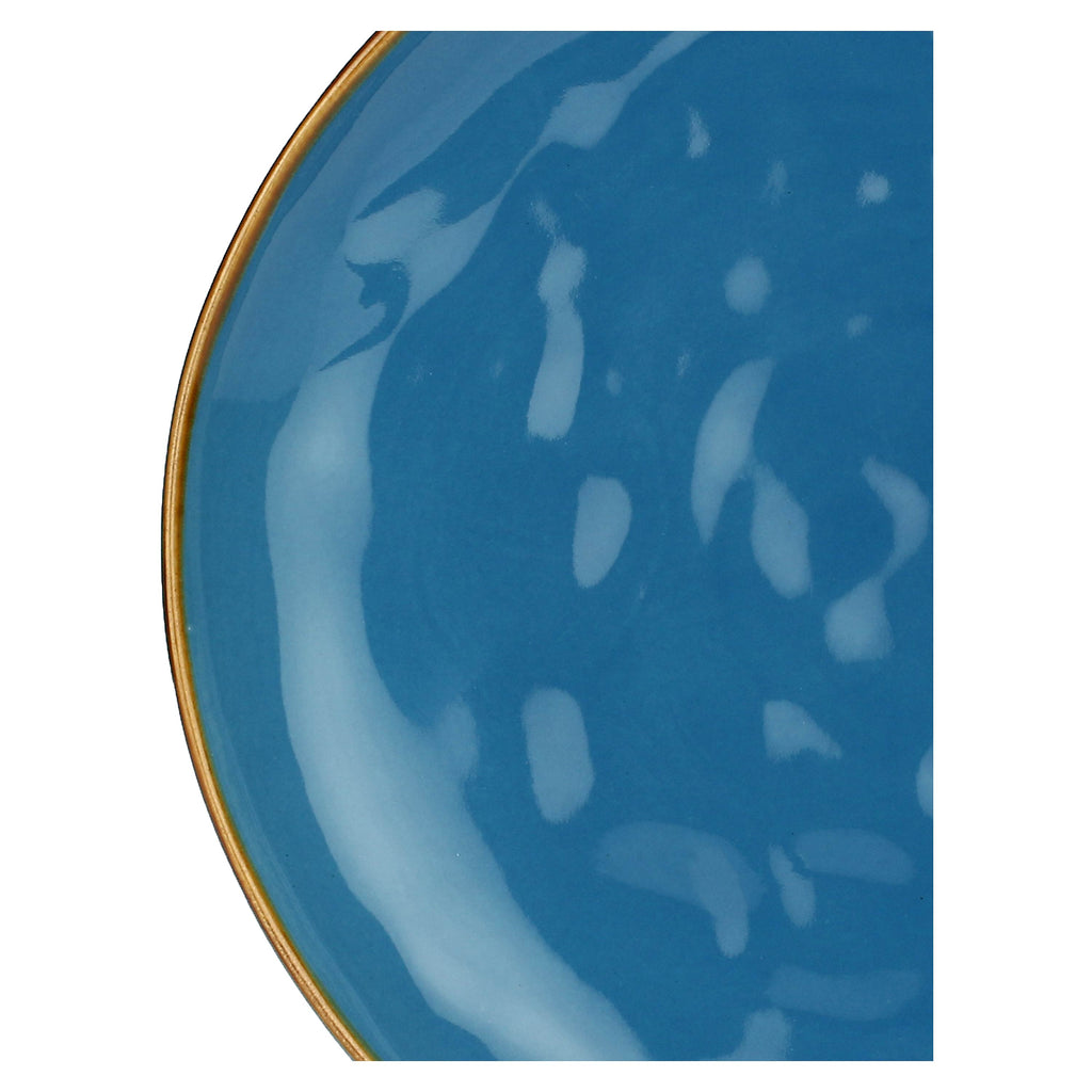 Concerto Blue Airplane Flat Plate 27 Cm