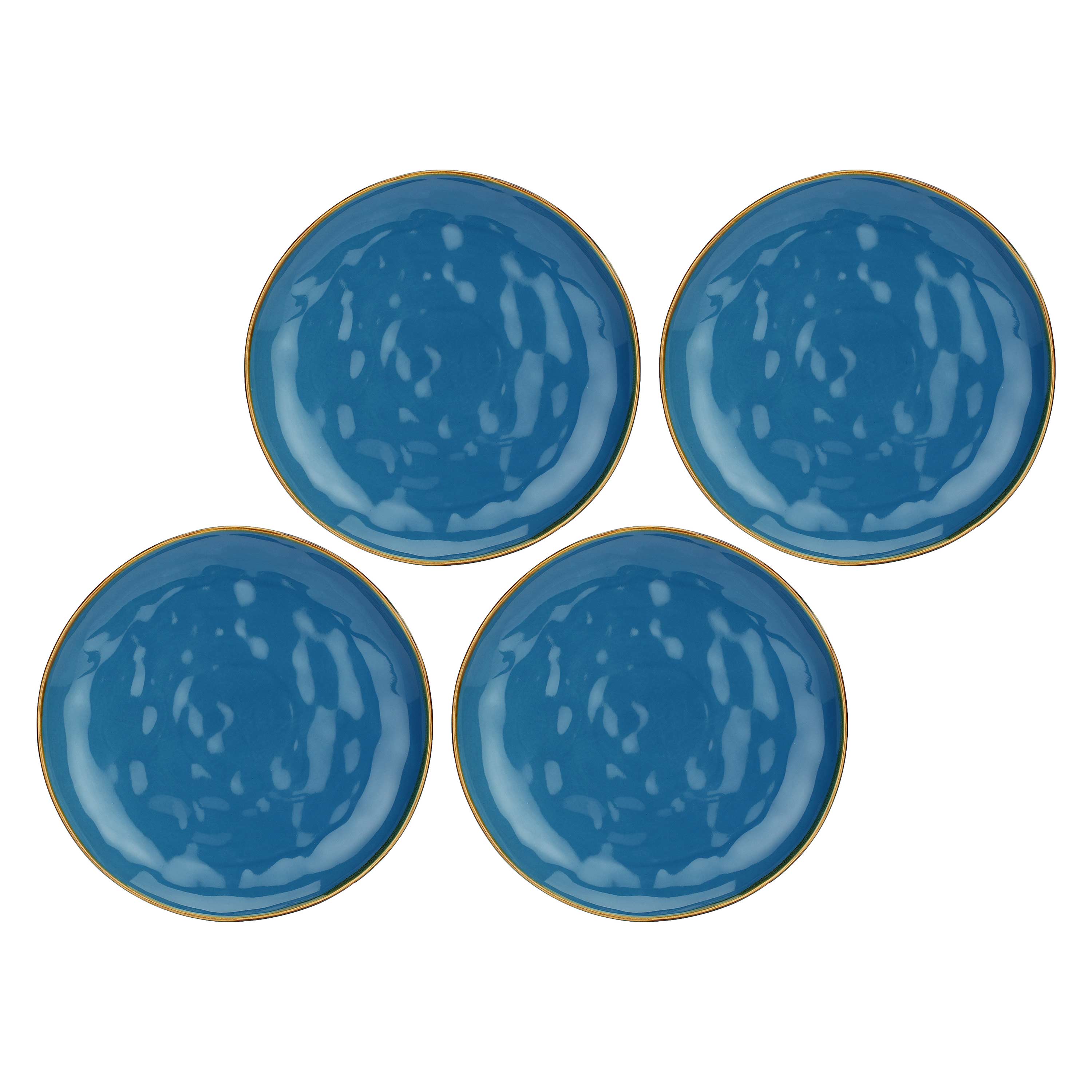Concerto Blue Airplane Flat Plate 27 Cm