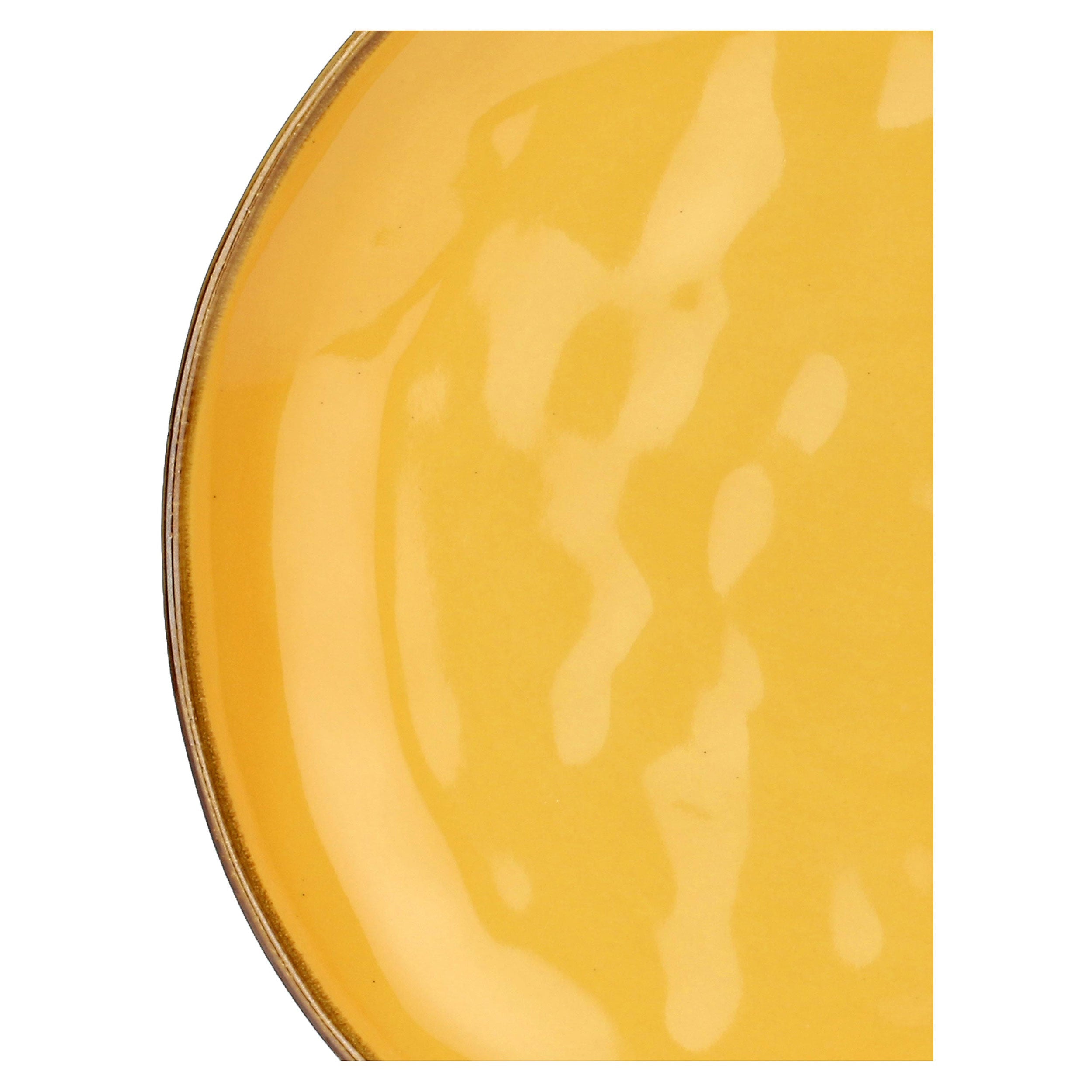 Concerto Ocher Flat Plate 27 Cm