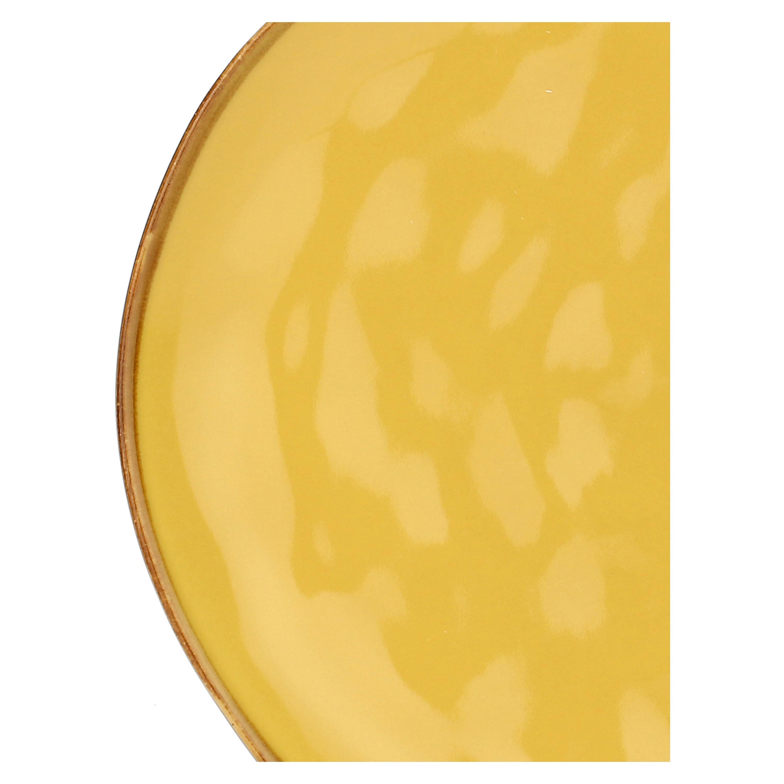 Concerto Ocher Fruit Plate 20 Cm