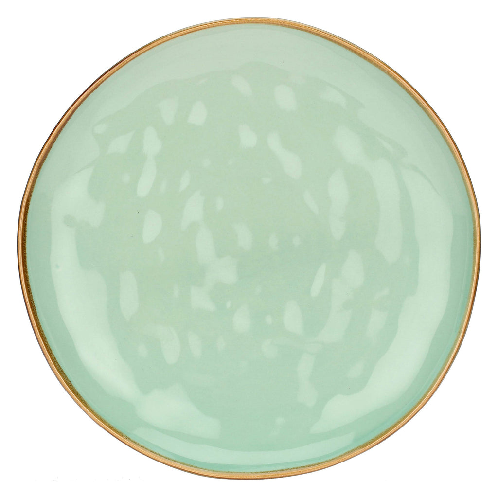 Concerto Verde Acqua Piatto Piano 27 Cm — Lenet