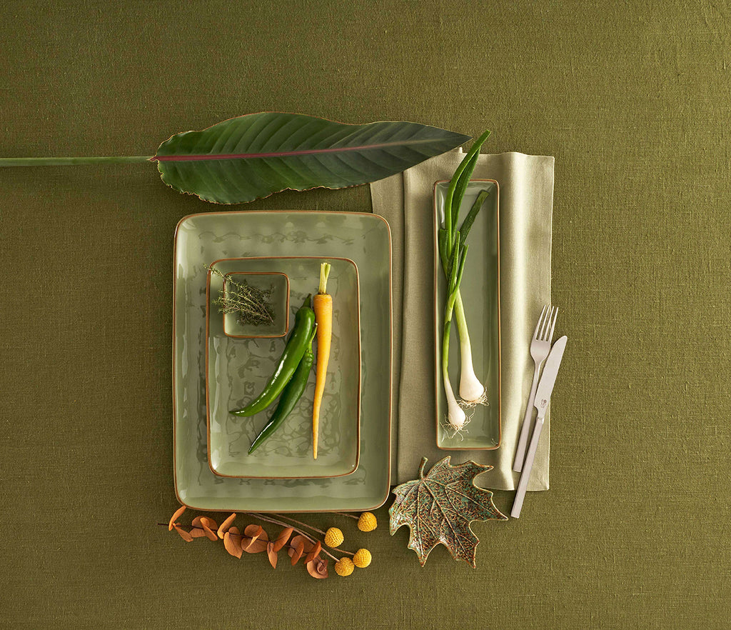 Concerto Olive Green Vass Rett 27x19