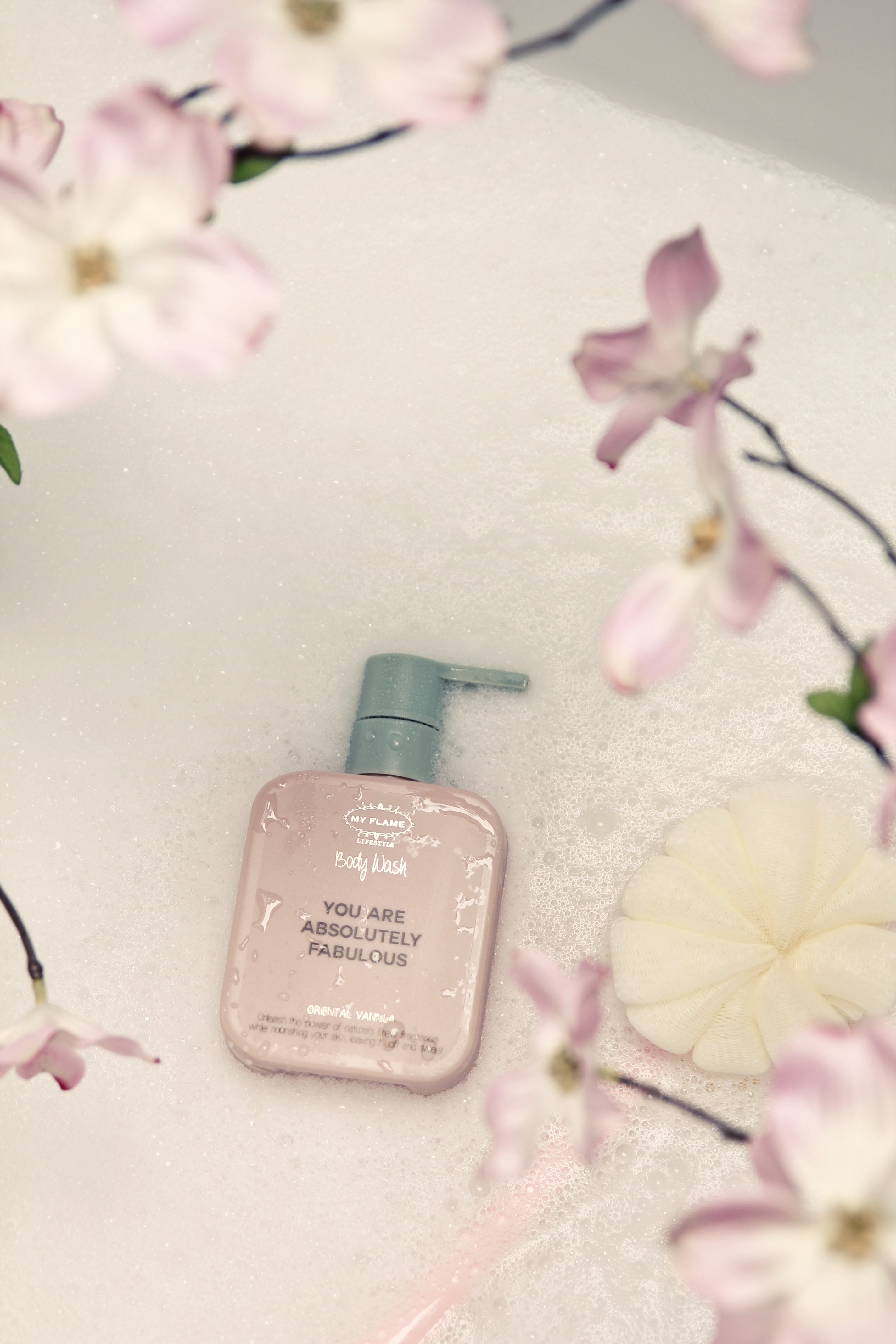 SALE My Flame Lifestyle Body wash Pink You are absolutely fabulous — My Flame
