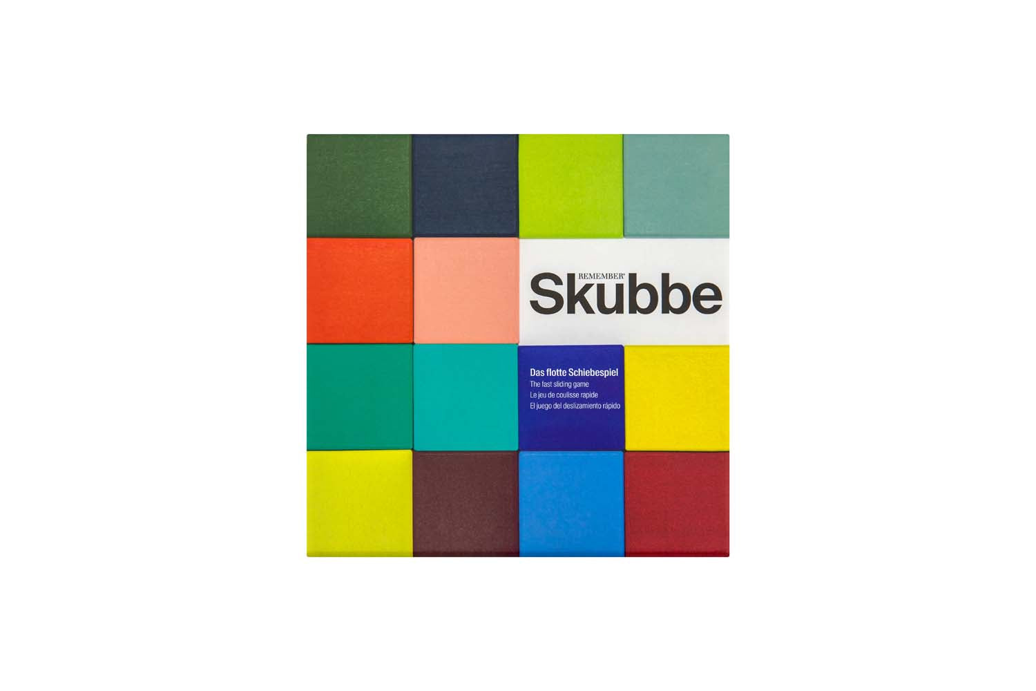 The fast sliding game 'SKUBBE' — Remember