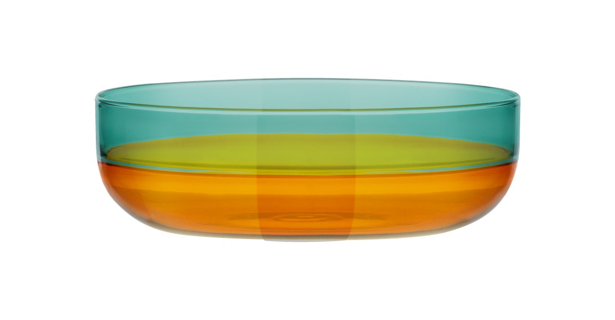 Small glass Bowls 'amber', set of 2 — Remember