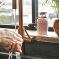 SALE My Flame Lifestyle Hand soap confetti in a glass jar Pink Confetti is the answer — My Flame