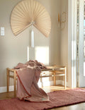Skyfall throw Rusty red