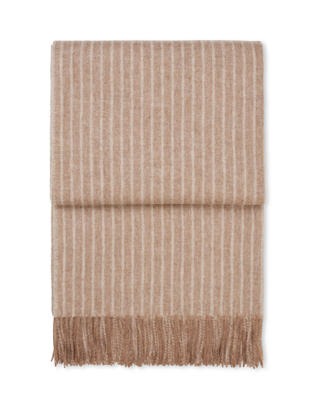 Stripes throw Green