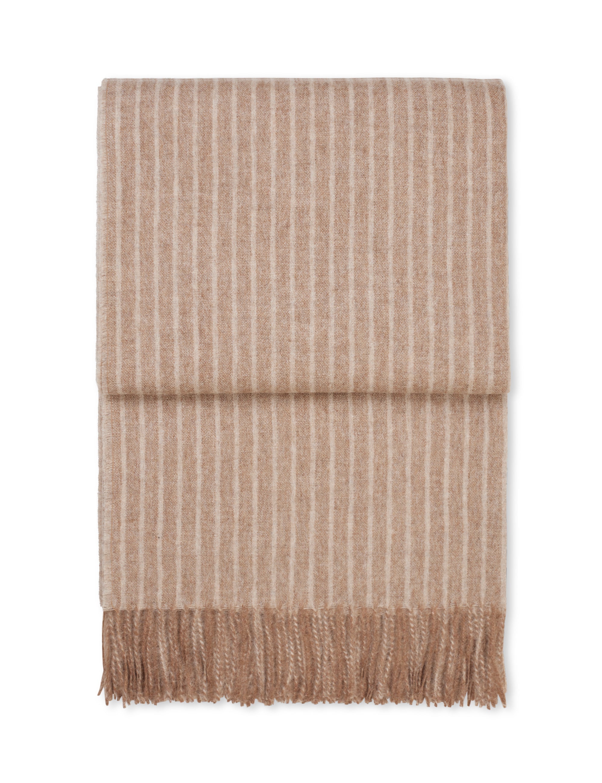 Stripes throw Green