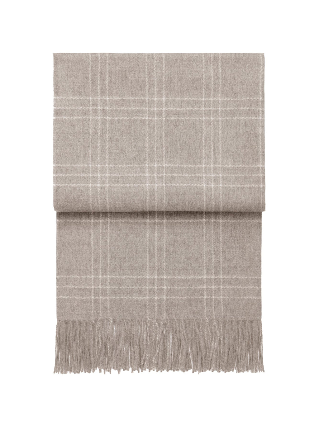 Superior throw Light grey/white