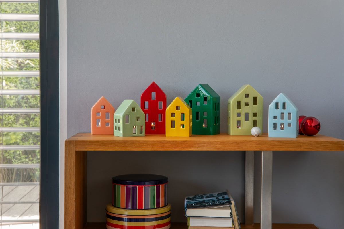 Tealight house Nyhavn 'red'