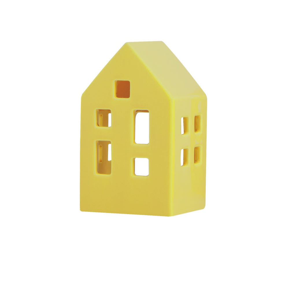 Tealight house Nyhavn 'yellow' — Remember
