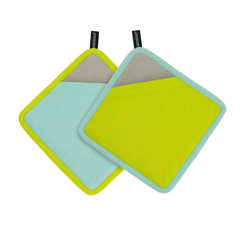 Potholder set 'Lemon'