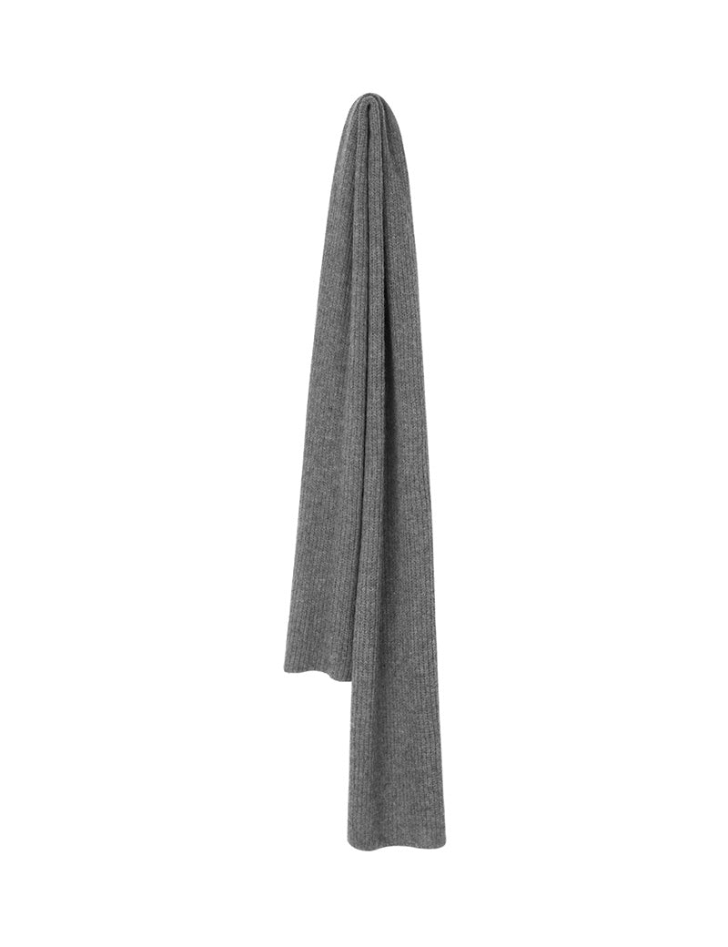 Tokyo scarf Grey 50x180cm/20x71in