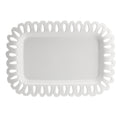 Giulietta Carved Rect Platter 31X22 Cm — Lenet