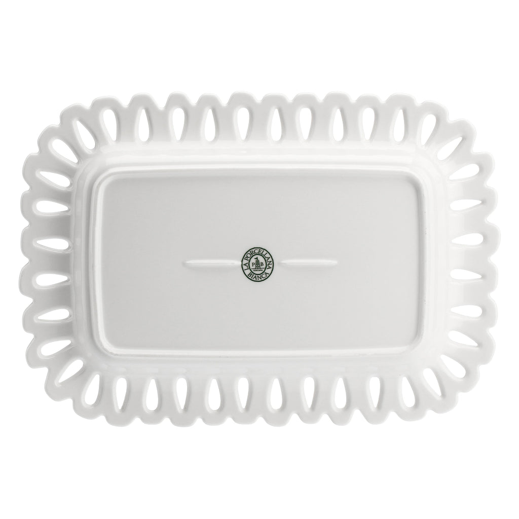 Giulietta Carved Rect Platter 31X22 Cm