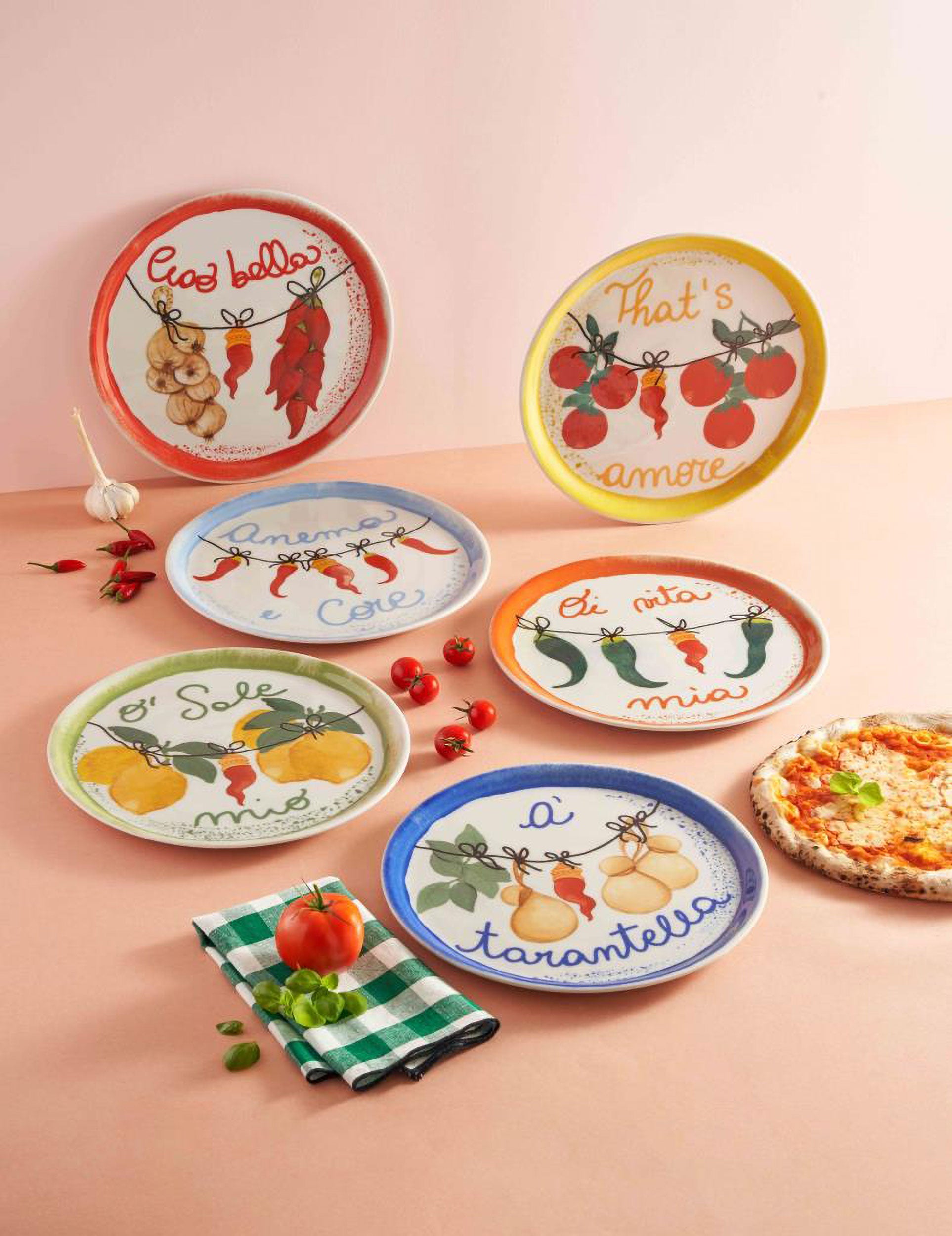 Aumm Pizza Plate That'S Amore 31 Cm