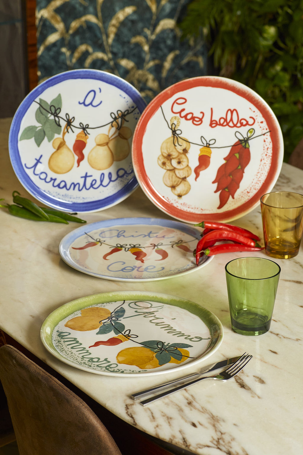 Aumm Pizza Plate O Vita Mia 31 Cm