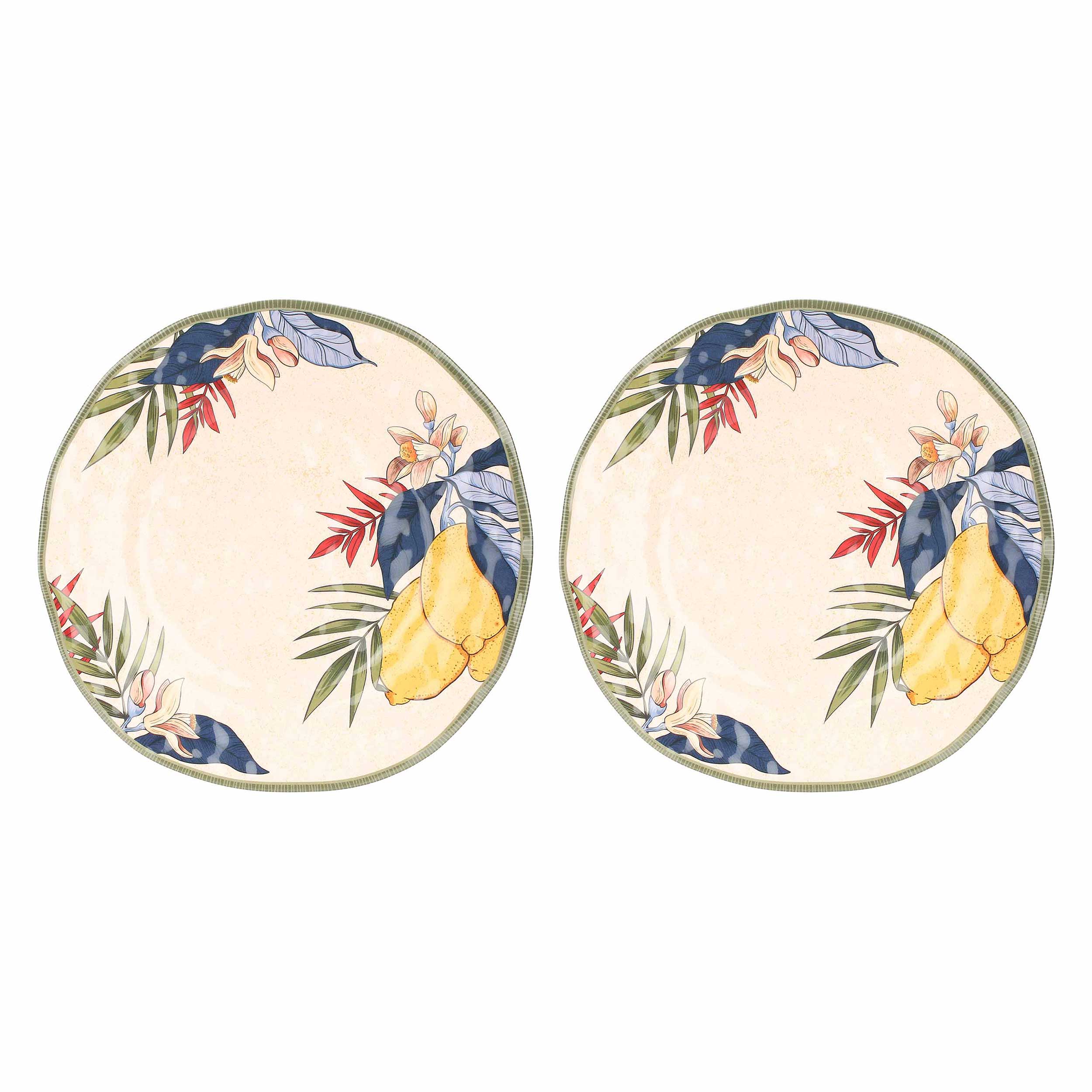 Limu' Set 2 Piatti Piani 27 Cm — Lenet