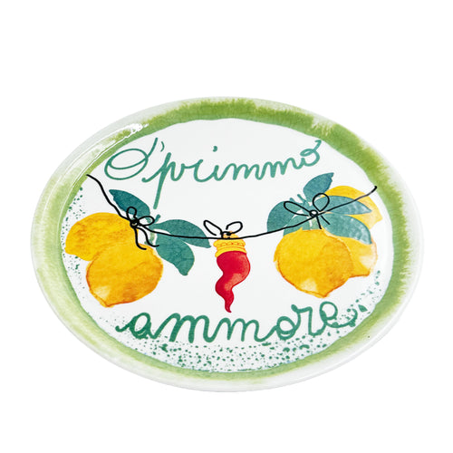 Aumm Oprimmo Ammore Pizza Plate 31 Cm