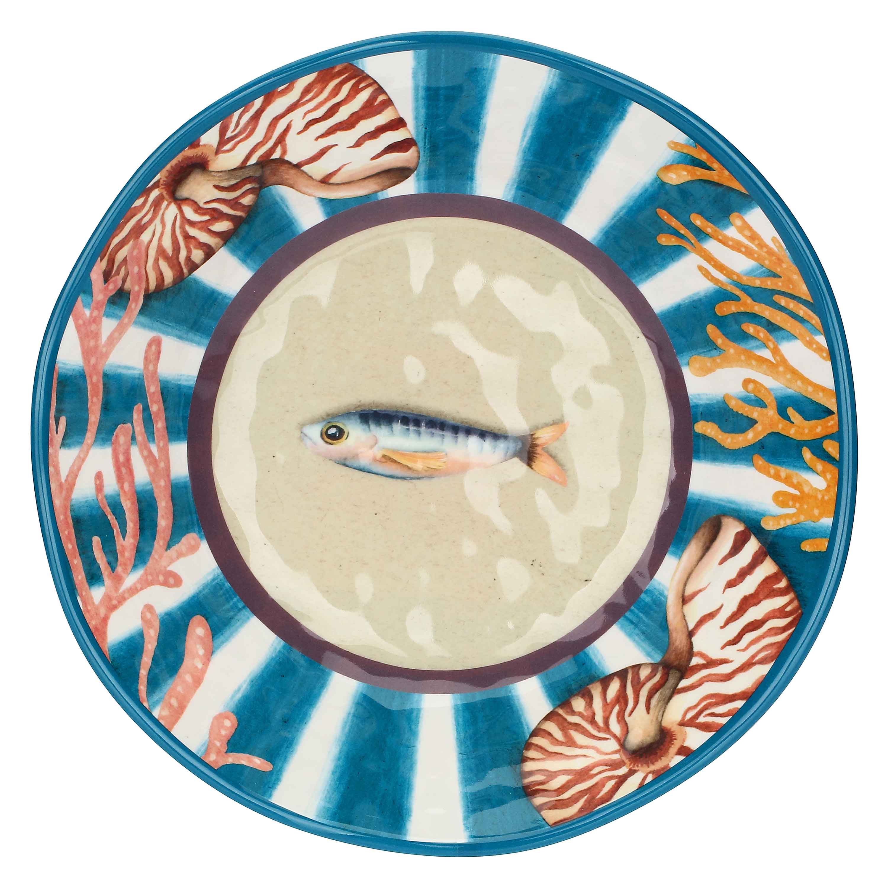 Litorale Set 2 Piatti Fondi 21 Cm — Lenet