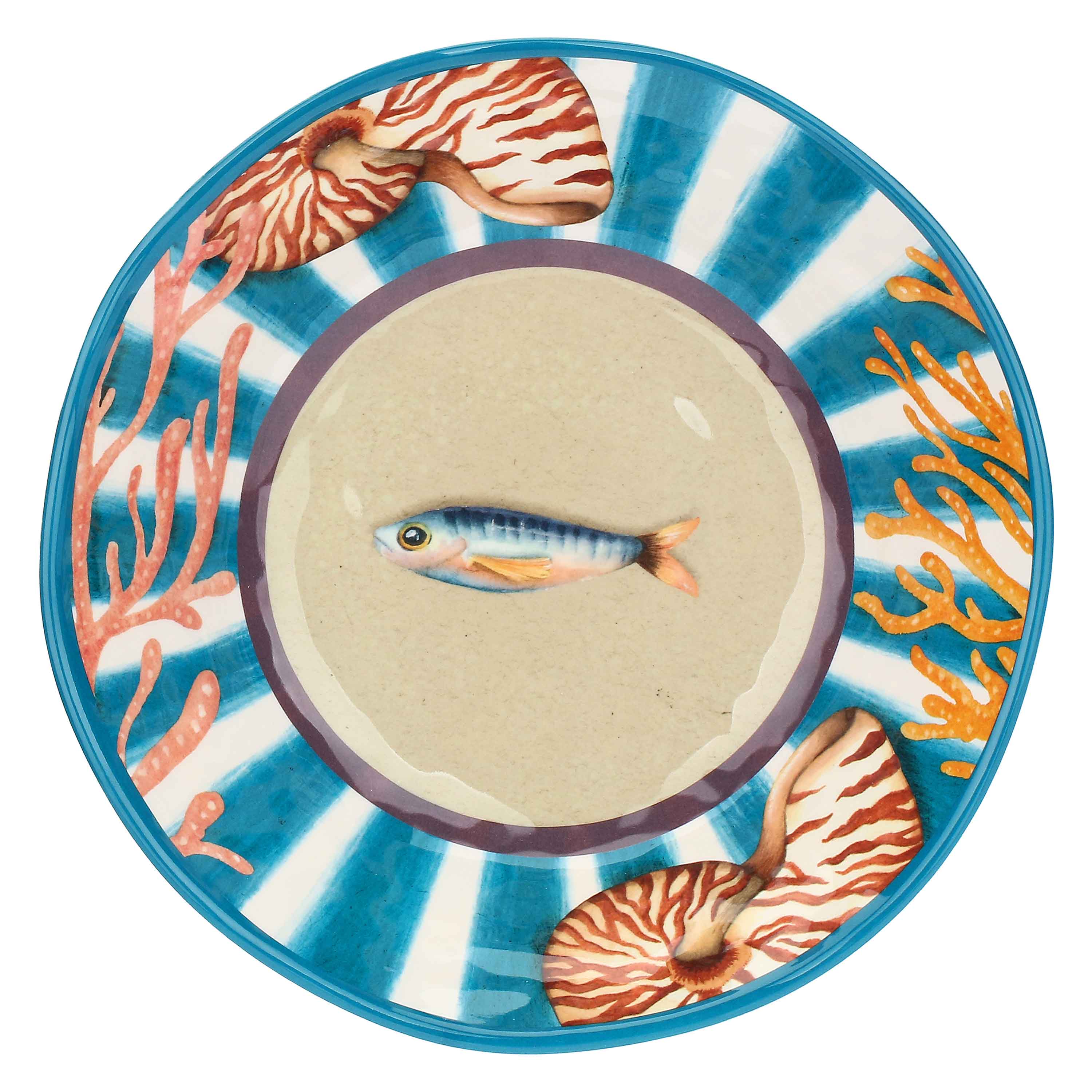Litorale Set 2 Piatti Fondi 21 Cm