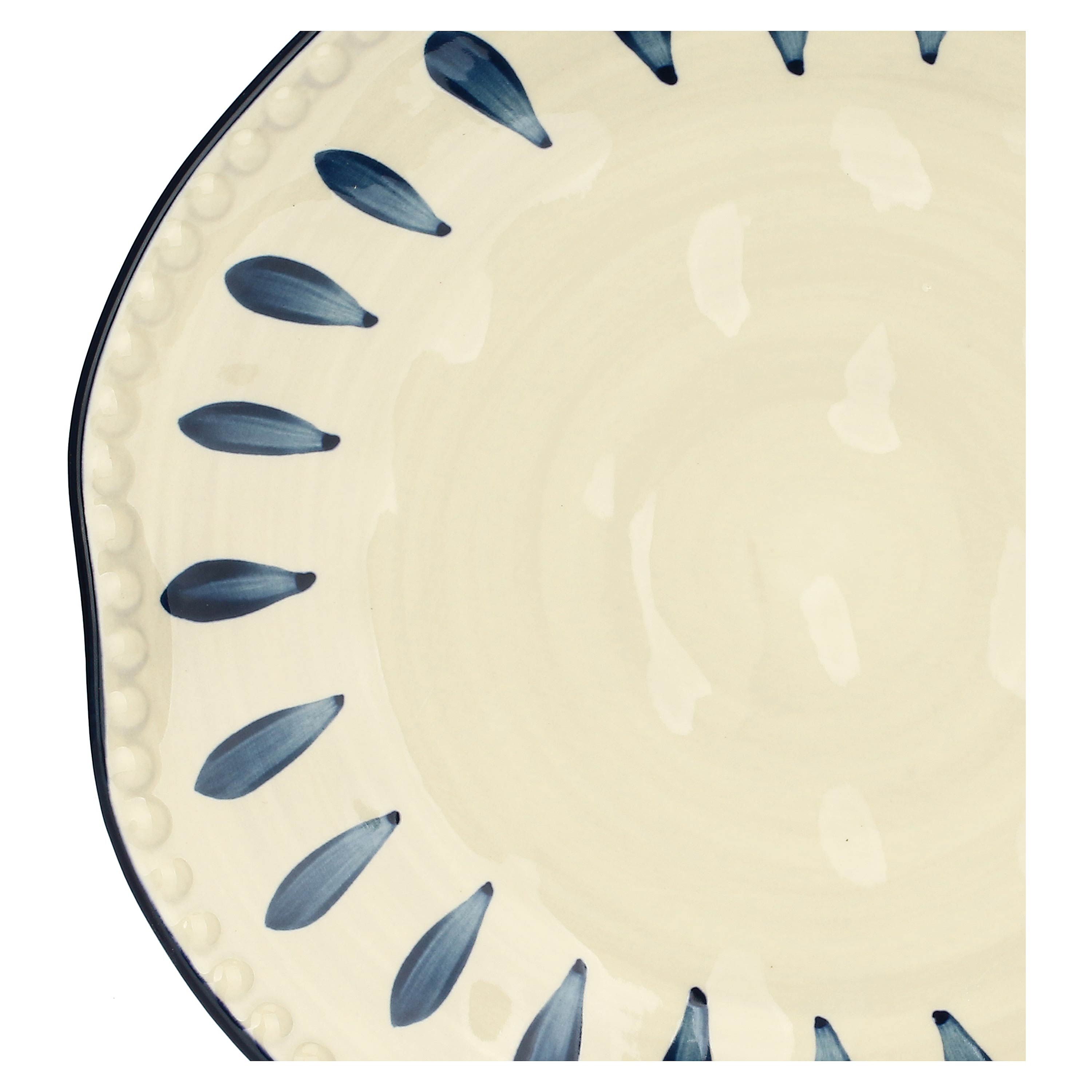 Domitilla Midnight Blue Dinner Plate