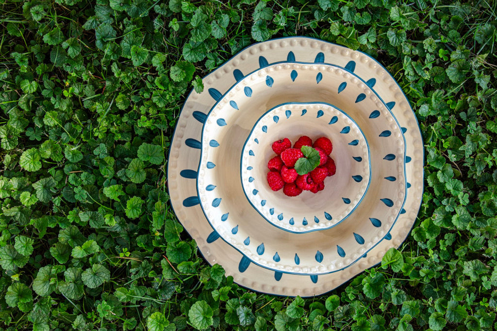 Domitilla Midnight Blue Dinner Plate