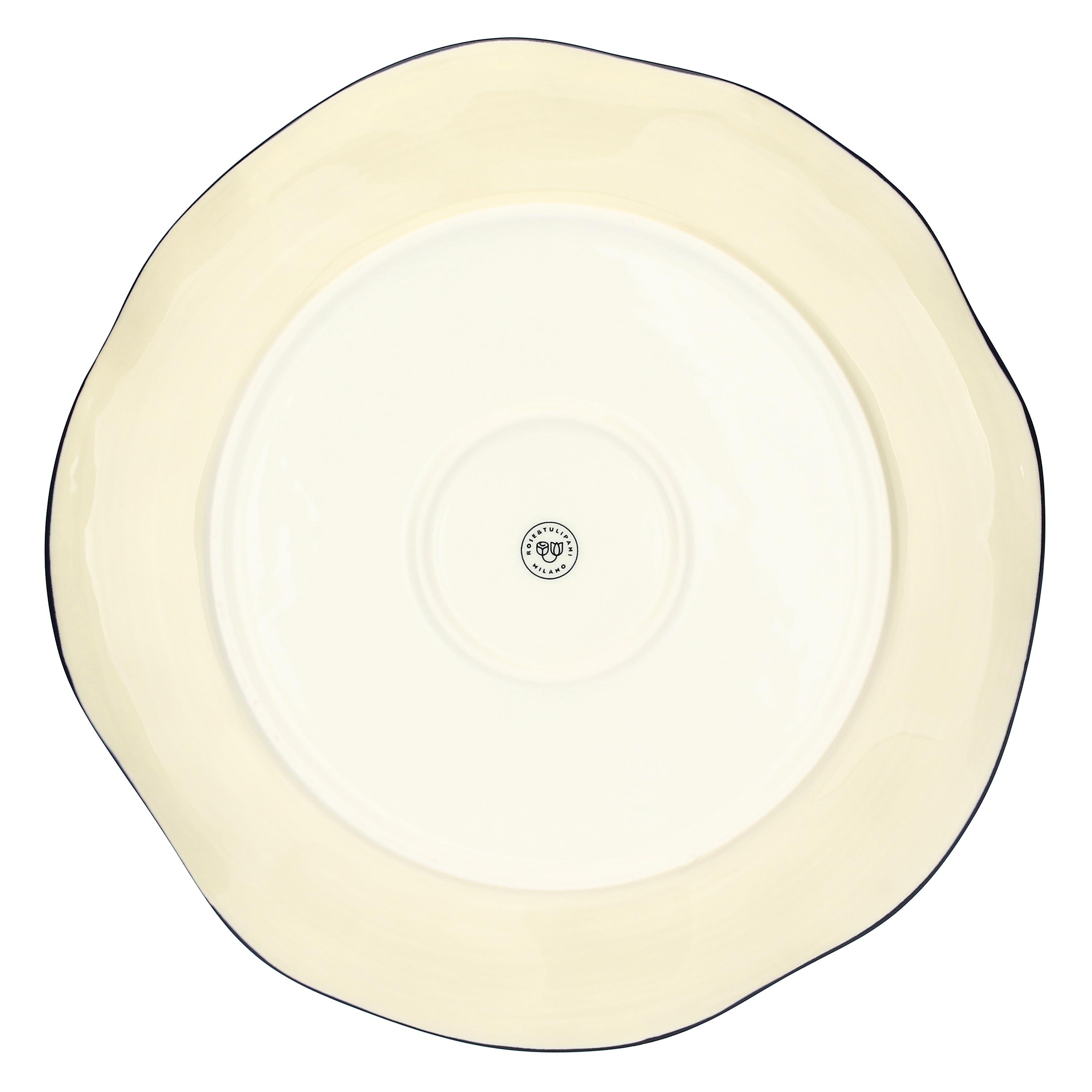 Domitilla Midnight Blue Round Plate