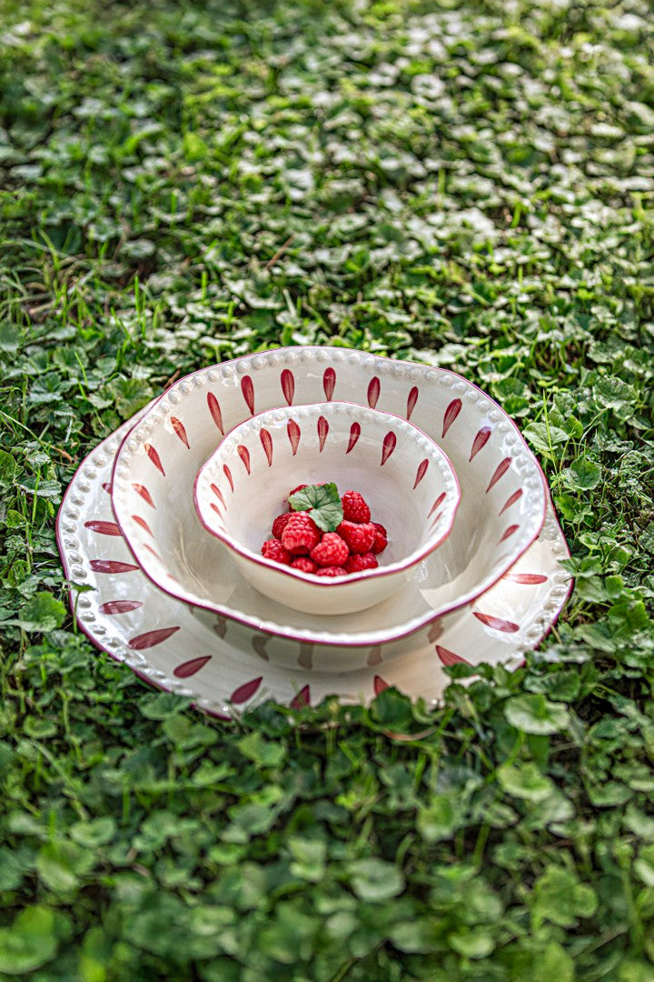 Domitilla Magenta Small Bowl